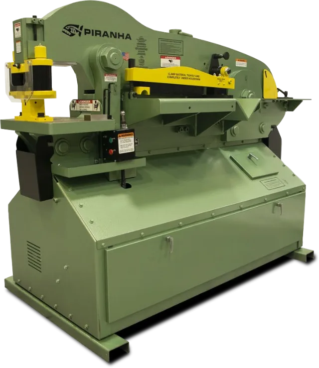 Piranha P-Series hydraulic ironworker