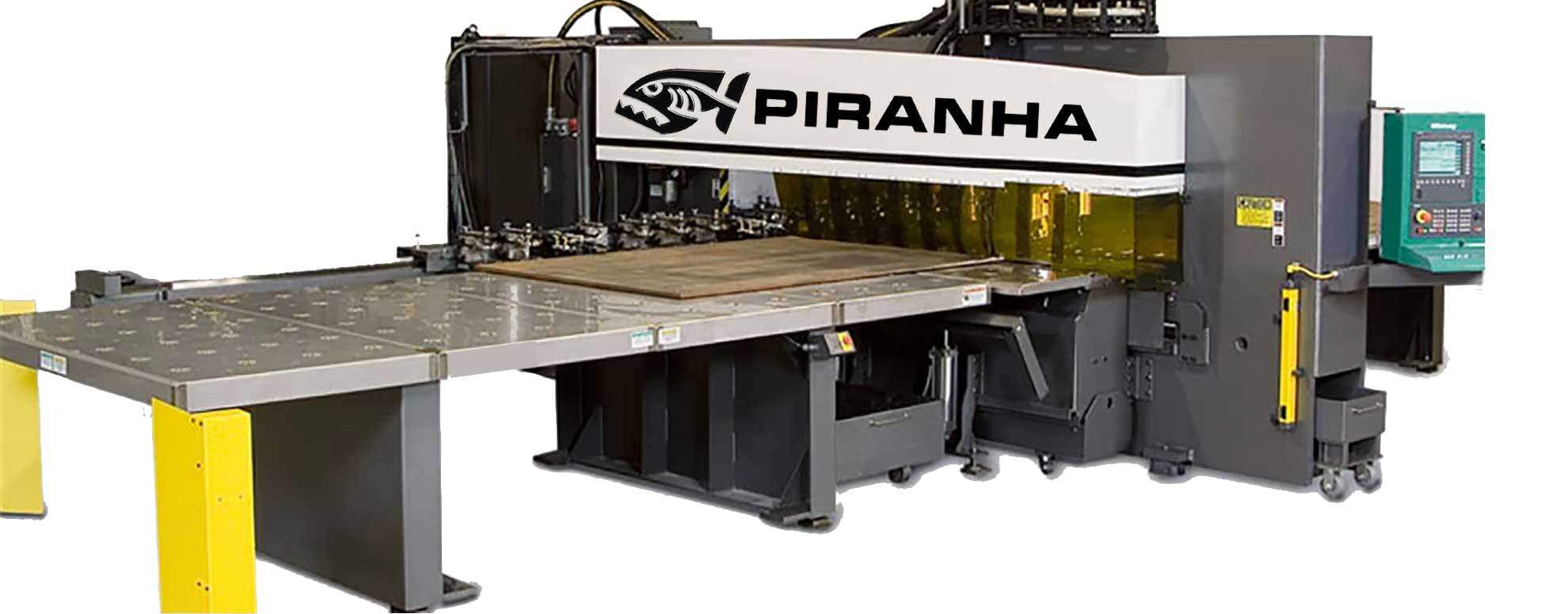 Combination Punch Plasma Piranha Metal Fabrication Equipment by MegaFab